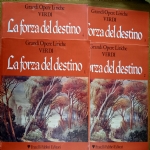 LA FORZA DEL DESTINO ( 4 dischi ) - VERDI - FABBRI - GRANDI OPERE LIRICHE