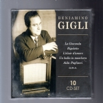 La Gioconda, Rigoletto, Lelisir Damore, Un Ballo In Maschera, Aida, Pagliacci A.M.O. (Beniamono Gigli) 10 cd box